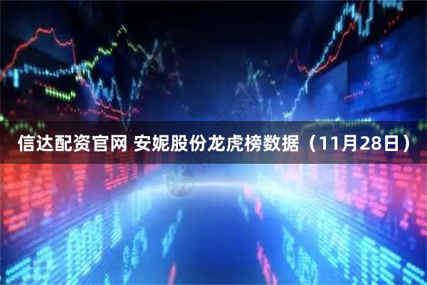 信达配资官网 安妮股份龙虎榜数据（11月28日）