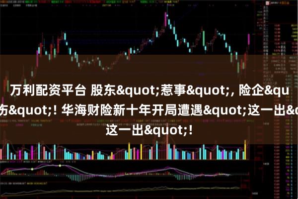 万利配资平台 股东"惹事", 险企"中伤"! 华海财险新十年开局遭遇"这一出"!