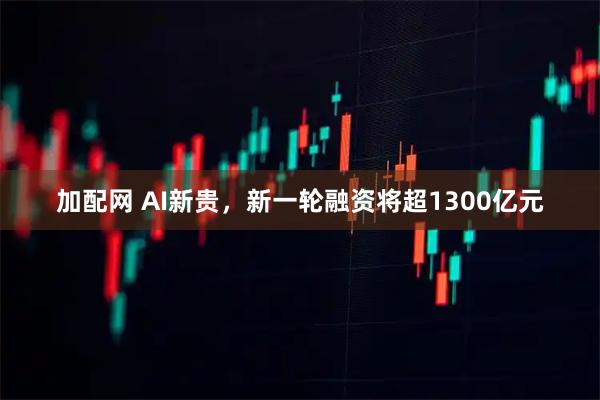 加配网 AI新贵，新一轮融资将超1300亿元